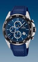 Horlogeband Festina F20330-2 Rubber Blauw 25mm - thumbnail
