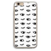Eye pattern #2: iPhone 6 Plus / 6S Plus Transparant Hoesje