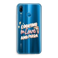 Pizza is the answer: Huawei P20 Lite Transparant Hoesje