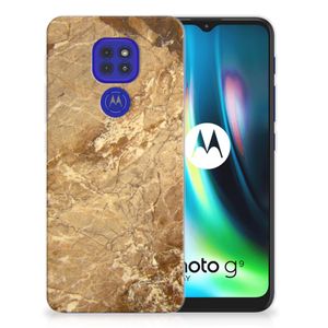 Motorola Moto G9 Play | E7 Plus TPU Siliconen Hoesje Marmer Creme