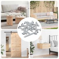 Bout 12 pcs Zilver M6 x 60 mm Staal