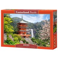 Castorland puzzel Seiganto-ji-tempel - 1000 stukjes - thumbnail