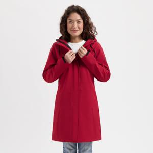 Travelin&apos; Women - softshell jack - Rood - Maat XXL