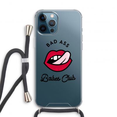 Badass Babes Club: iPhone 12 Pro Transparant Hoesje met koord