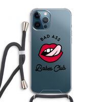 Badass Babes Club: iPhone 12 Pro Transparant Hoesje met koord