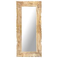 VidaXL Spiegel 110x50 cm massief mangohout