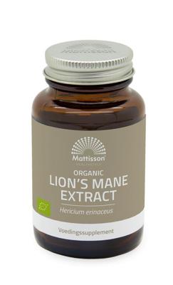 Mattisson lions mane extract 500mg bio