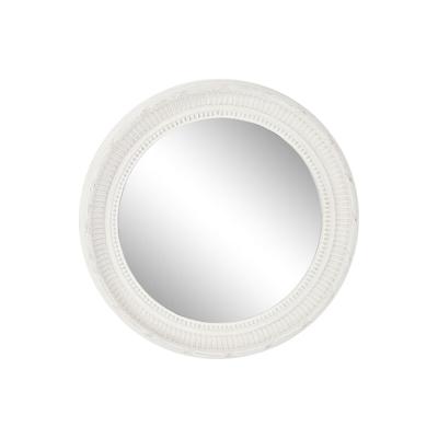 Wandspiegel Home ESPRIT Wit 66 x 5 x 66 cm