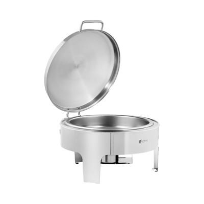 Chafing dish - rond - Royal Catering - 5.8 L - 1 brandstofcel