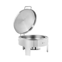 Chafing dish - rond - Royal Catering - 5.8 L - 1 brandstofcel