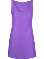Valentino Garavani robe courte sans manches à dos ouvert - Violet