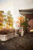 elho loft urban terrace 70 Buiten Plantenpot Vrijstaand Polypropyleen (PP) Wit - thumbnail