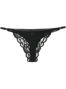 Fleur Du Mal set de lingerie Charlotte Seamless String Cheeky - Noir