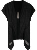 Rick Owens veste sans manches Naska - Noir