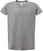 JHK 604 Ladies´ Curves T-Shirt V-Neck - Grey Melange - M JHK 604 Ladies´ Curves T-Shirt V-Neck - Grey Melange - M