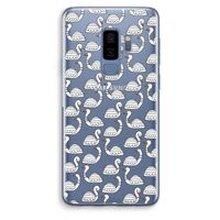 Zwanen: Samsung Galaxy S9 Plus Transparant Hoesje