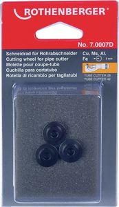Rothenberger Reserve-snijwiel | snijwiel-d. 3-42 mm | snijdiepte 2,5 mm | 1 stuk - 070007D 070007D