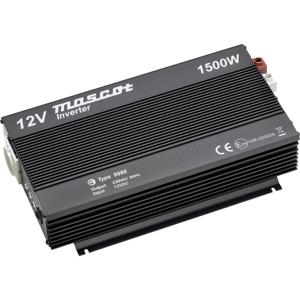 Mascot Battery 9988 Omvormer 1500 W 12 V/DC - 230 V/AC