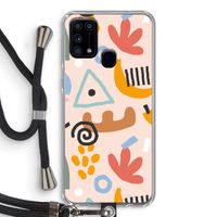 Abstract: Samsung Galaxy M31 Transparant Hoesje met koord