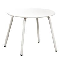 Leen Bakker - Bijzettafel Montreal - Zand/ - Ø50 Cm - Metaal - Beige