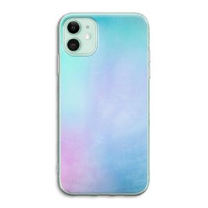 mist pastel: iPhone 11 Transparant Hoesje