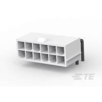 TE Connectivity 1-1586041-2 Male header, inbouw (standaard) Inhoud: 1 stuk(s) Tray