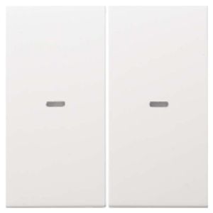 80960389  - Cover plate for switch white 80960389