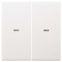 80960389  - Cover plate for switch white 80960389 - thumbnail