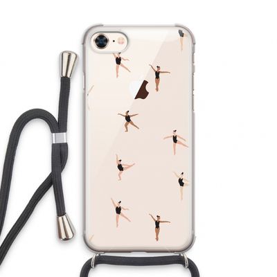 Dancing #1: iPhone 8 Transparant Hoesje met koord