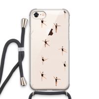 Dancing #1: iPhone 8 Transparant Hoesje met koord
