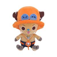 One Piece Plush Figure Chopper X Ace 11 Cm