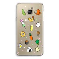 Happy bento friends: Samsung A3 (2017) Transparant Hoesje