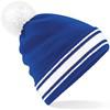 Beechfield CB472 Stadium Beanie - Bright Royal/White - One Size