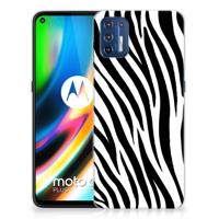 Motorola Moto G9 Plus | TPU Hoesje | Zebra