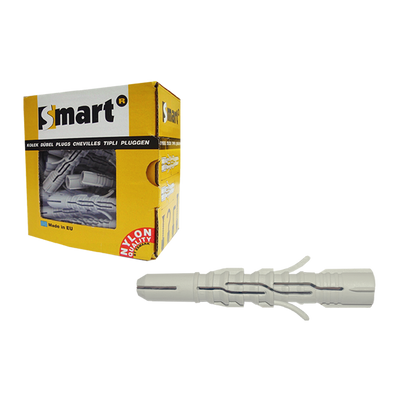 pgb-Europe SMART | Sterk nylon multifunc. plug Ø 8x60 | 50 st - SM00LPN00080060E