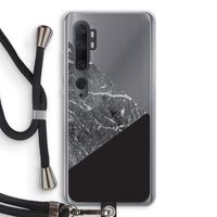 Combinatie marmer: Xiaomi Mi Note 10 Pro Transparant Hoesje met koord