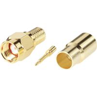 TRU COMPONENTS 1579347 SMA-connector Stekker, recht 50 Ω 1 stuk(s) - thumbnail