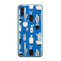 Cactusmotief: Samsung Galaxy A50 Transparant Hoesje