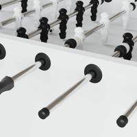 VidaXL Voetbal tafel lagertjes 10 pcs zwart 3 x 3 x 2,1 cm kunststof