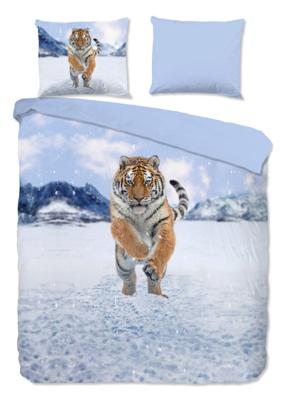 Good Morning Dekbedovertrek "tijger in de sneeuw" - Multi - (240x200/220 cm) - Katoen Flanel Good Morning Dekbedovertrek "tijger in de sneeuw" - Multi - (240x200/220 cm) - Katoen Flanel