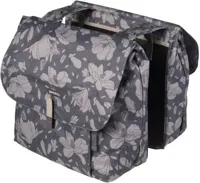 Dubbele fietstas Basil Magnolia 35 Liter - Blackberry