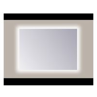 Spiegel Sanicare Q-mirrors Zonder Omlijsting 60 x 85 cm Rondom Cold White LED PP Geslepen Sanicare