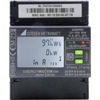 Gossen Metrawatt U2389-V047 kWh-meter 3-fasen met S0-interface Digitaal 5 A Conform MID: Ja 1 stuk(s)