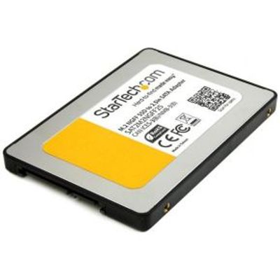 StarTech.com M.2 SSD naar 2,5 inch SATA III-adapter NGFF Solid-State Drive Converter met beschermend