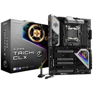 ASRock X299 Taichi CLX Moederbord Socket Intel 2066 Vormfactor ATX Moederbord chipset Intel® X299