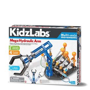 4M Kidzlabs: mega hydraulische arm 48x28cm (geassembleerd)