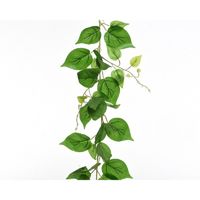 Groene klimop kunstplant slinger 220 cm - thumbnail