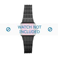 Diesel horlogeband DZ5314 Staal Zwart 12mm