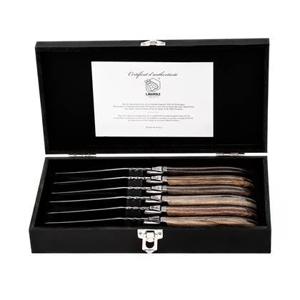 Laguiole Style de Vie Luxury Line Steakmessenset 6 st.