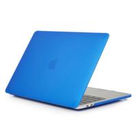 Laptop Frosted stijl PC beschermende case voor MacBook Pro 13 3 inch A1989 (2018) (donkerblauw)